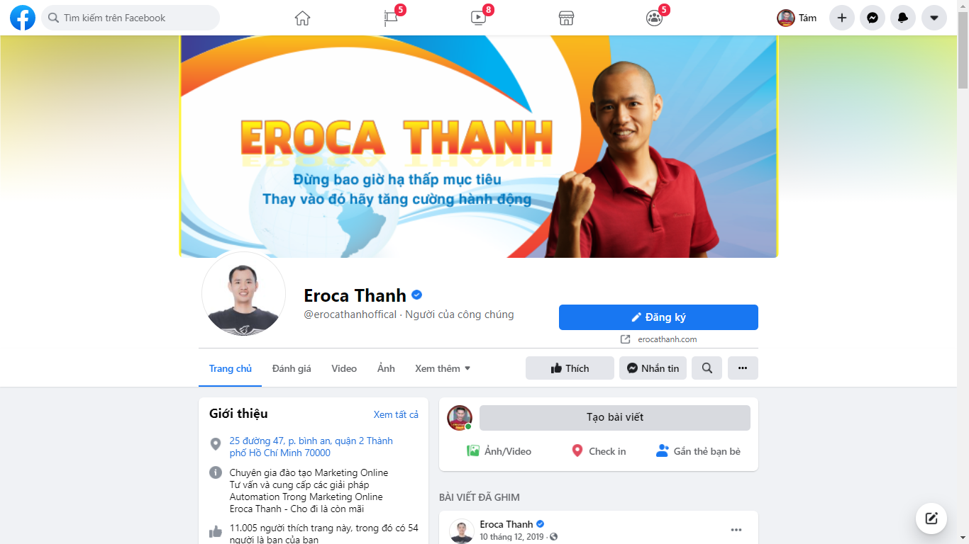 Eroca Thanh Fanpage
